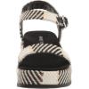imageAnne Klein Womens VADA Laceless Woven Ankle StrapWhiteBlack
