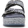 imageAnne Klein Womens Vineyard Espadrille Wedge SandalBlue Raffia