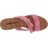 imageAnne Klein Womens Whisper KnotFront Faux Leather Wedge SandalsPink