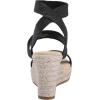 imageAnne Klein Womens Willa Espadrille Wedge SandalBlack