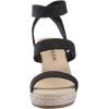 imageAnne Klein Womens Willa Espadrille Wedge SandalBlack