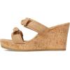 imageAnne Klein Womens Wiona Slip On Platforms Wedge SandalsNatural