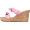 imageAnne Klein Womens Wiona Slip On Platforms Wedge SandalsPink