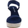 imageAnne Klein Womens Wren Comfort Insole Ankle Strap EspadrillesNavy