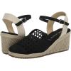 imageAnne Klein Womens Zeena Espadrille Wedge SandalBlack