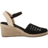imageAnne Klein Womens Zeena Espadrille Wedge SandalBlack