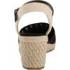 imageAnne Klein Womens Zeena Espadrille Wedge SandalBlack