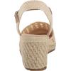 imageAnne Klein Womens Zeena Espadrille Wedge SandalNatural