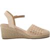imageAnne Klein Womens Zeena Espadrille Wedge SandalNatural