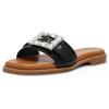 imageAnne Klein Womens Capara Flat SandalBlack Smooth