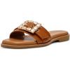 imageAnne Klein Womens Capara Flat SandalCognac