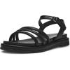 imageAnne Klein Womens Ellen Flat SandalBlack