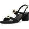 imageAnne Klein Womens Felipa Heeled SandalBlack Suede