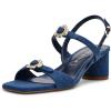 imageAnne Klein Womens Felipa Heeled SandalDenim