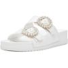 imageAnne Klein Womens Happy SandalWhite Raffia
