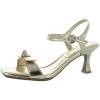 imageAnne Klein Womens Jia Faux Leather Slingback Ankle StrapLight Gold