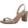 imageAnne Klein Womens Jiselle Heeled SandalClear CrystalNude
