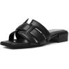 imageAnne Klein Womens Loyal Heeled SandalBlack Smooth