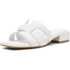 imageAnne Klein Womens Loyal Heeled SandalWhite