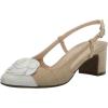 imageAnne Klein Womens Penelope Heeled SandalNatural Raffia