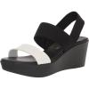 imageAnne Klein Womens Stretch Platform HeelsWhiteBlack