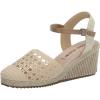 imageAnne Klein Womens Zeena Espadrille Wedge SandalNatural