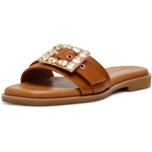 imageAnne Klein Womens Capara Flat SandalCognac