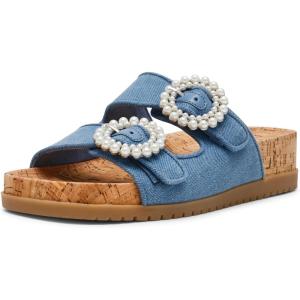 imageAnne Klein Womens Happy SandalDenim