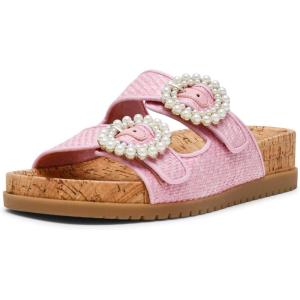 imageAnne Klein Womens Happy SandalPink Raffia
