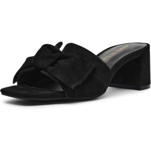imageAnne Klein Womens Kizmet Heeled SandalBlack Suede