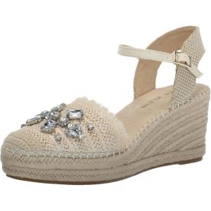 imageAnne Klein Womens Lenox Espadrille Wedge SandalRaffia