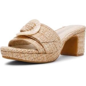 imageAnne Klein Womens Pepper Heeled SandalNatural Raffia