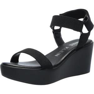 imageAnne Klein Womens Pettie Wedge SandalBlack Elastic