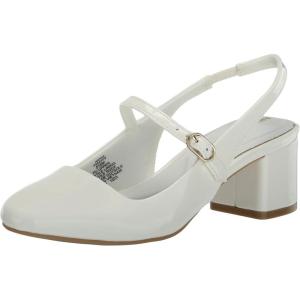 imageAnne Klein Womens Pia Heeled SandalWhite Patent