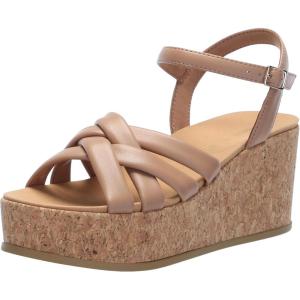 imageAnne Klein Womens Valencia Espadrille Wedge SandalTan