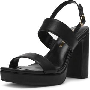 imageAnne Klein Womens Zaya Heeled SandalBlack