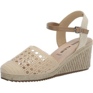 imageAnne Klein Womens Zeena Espadrille Wedge SandalNatural
