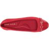 imageAnne Klein Womens Embellished Faux Leather MoccasinsRed