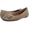 imageAnne Klein Womens Faux Leather Slip On Ballet FlatsNude