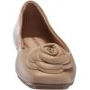 imageAnne Klein Womens Faux Leather Slip On Ballet FlatsNude