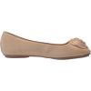 imageAnne Klein Womens Faux Leather Slip On Ballet FlatsNude