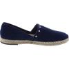 imageAnne Klein Womens Kaily Suede Studded EspadrillesNavy