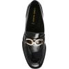 imageAnne Klein Womens Korrie Buckle LoafersBlack Patent