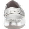 imageAnne Klein Womens Ofeena Suede Studded Penny LoafersSilver