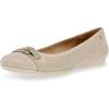 imageAnne Klein Womens Able Comfortable Ballet Flat Platinum 75 M US