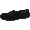 imageAnne Klein Womens Ofeena Suede Studded Penny LoafersBlack