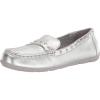 imageAnne Klein Womens Ofeena Suede Studded Penny LoafersSilver