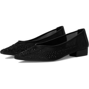 imageAnne Klein Womens Carlislec Ballet FlatBlack Crystal