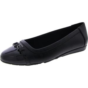 imageAnne Klein Womens Embellished Faux Leather MoccasinsBlack