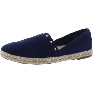 imageAnne Klein Womens Kaily Suede Studded EspadrillesNavy